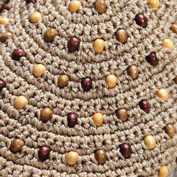 NWOT The Sak Bolinas Crochet Clogs Wood Beads Boho Size 8 - Picture 8 of 8